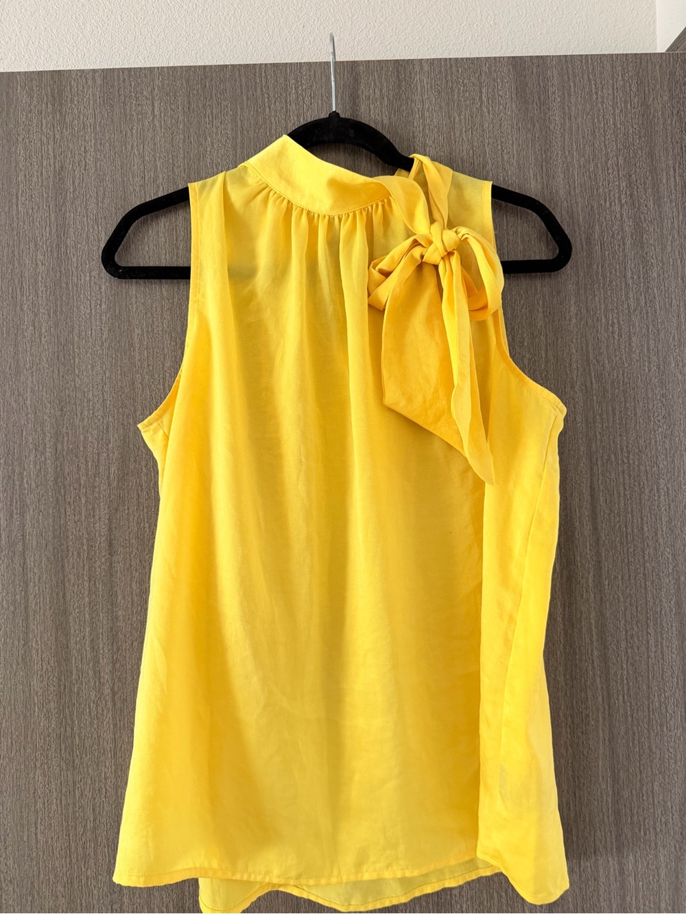 Worthington yellow blouse large